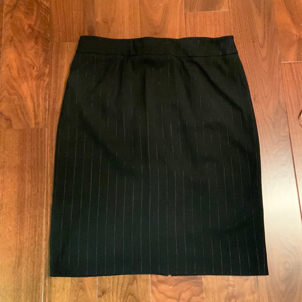 Armani Collezioni wool blend lined skirt